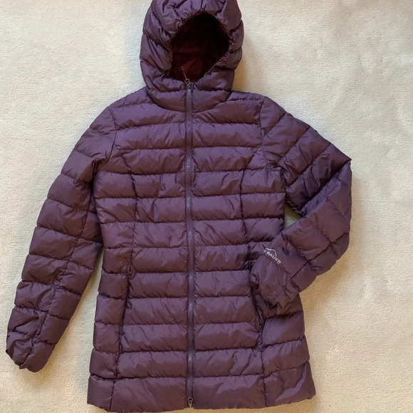 Eddie Bauer jacket EB650 Down  Hooded Coat size XS - Picture 1 of 16